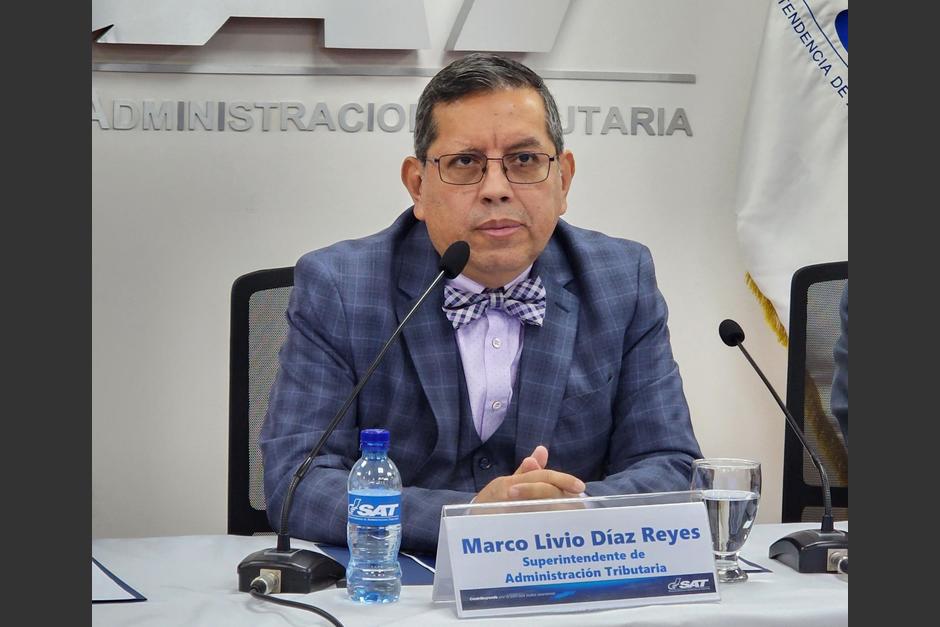 Marco Livio Díaz, jefe de la SAT será evaluado en la presente semana por el directorio. (Foto: SAT)