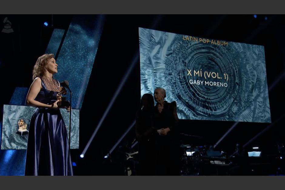 La guatemalteca Gaby Moreno ganó un Grammy al “Mejor Álbum Pop Latino”. (Foto: X)