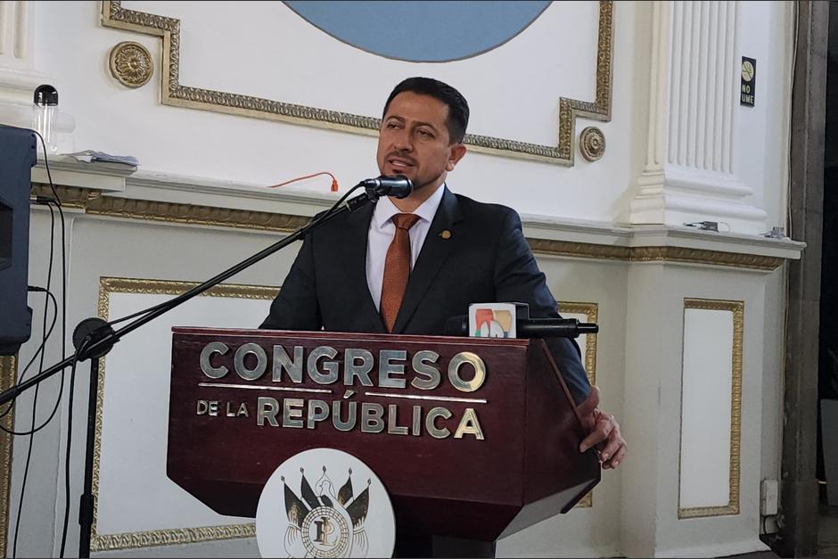 El presidente del Congreso de la República de Guatemala, Nery Ramos, habló sobre las supuestas plazas fantasma. (Foto: Emilio Dávila / Soy502)