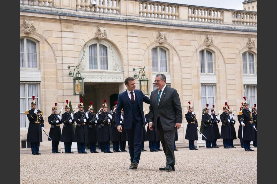 Emmanuel Macron presumió su encuentro con el presidente Bernardo Arévalo. (Foto: Emmanuel Macron)&nbsp;