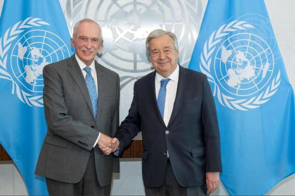 En febrero pasado, el excandidato presidencial Edmond Mulet fue designado para dirigir una instancia de la ONU. (Foto: X/Edmond Mulet)