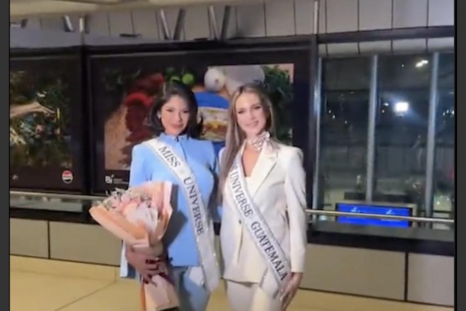 Miss Universo, Sheynnis Palacios ya se encuentra en Guatemala para participar en la elección de Miss Universo Guatemala. (Foto: Miss Universe GT)