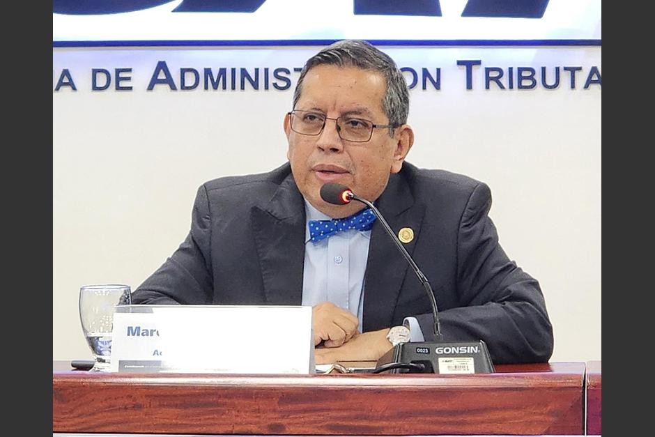El jefe de la SAT, Marco Livio Díaz, habló sobre el proceso para que se concrete el levantamiento del secreto bancario. (Foto: SAT)