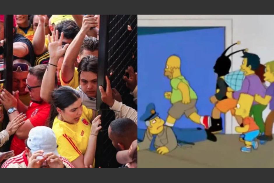 Los Simpson predijeron los incidentes que ocurrieron en la final de la Copa América 2024. (Foto: Mexport)