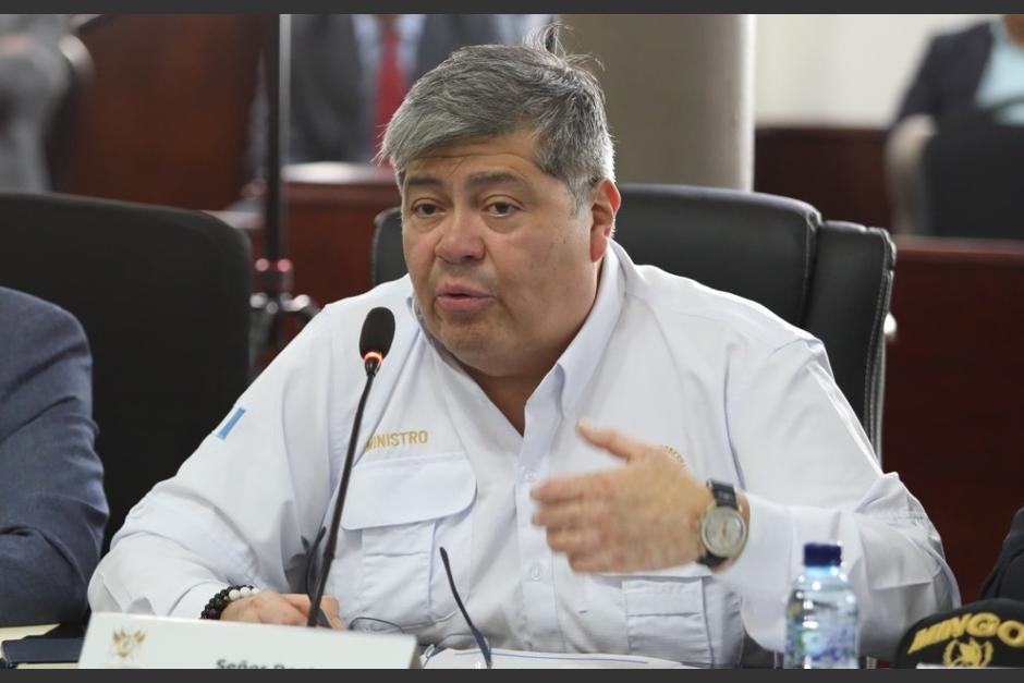 El ministro Francisco Jiménez aseguró que el retiro de seguridad a diputados se hizo después de un análisis. (Foto: Mingob)