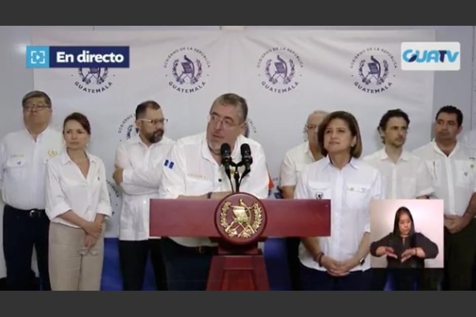 El presidente Bernardo Arévalo se refirió a los planes para que el Tren Maya ingrese a Petén. (Foto: Cortesía/Soy502)