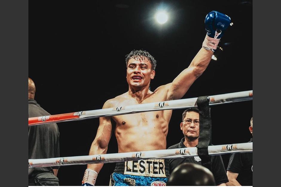 Lester Martínez, el destacado boxeador guatemalteco, se prepara para competir y defender su nombre para el título Continental Latino de la Asociación Mundial de Boxeo (WBA). (Foto: Instagram)