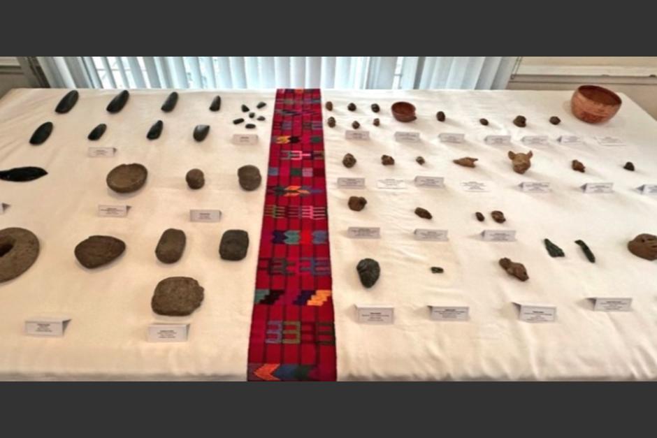 Guatemala recibe 54 piezas arqueológicas de Estados Unidos. (Foto: MINEX Guatemala)