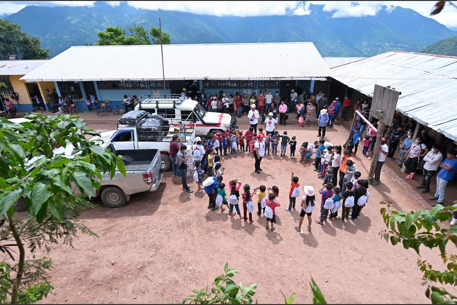 La asistencia humanitaria a vecinos mexicanos en Cuilco, Huehuetenango, se coordina en territorio nacional. (Foto: AGN/Soy502)