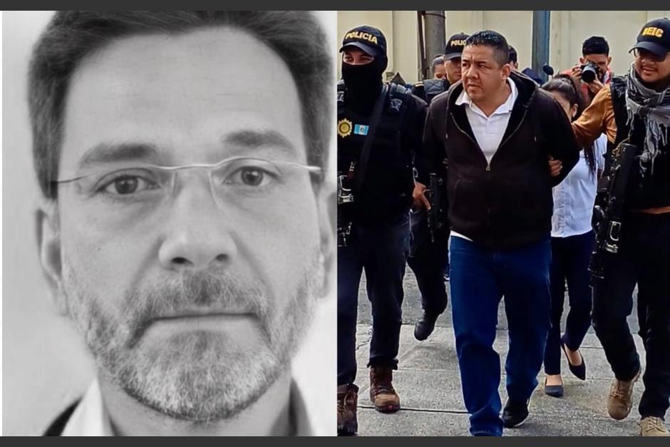 El empresario Carlos Sil fue capturado y señalado como principal responsable del crimen del cardiólogo Mario Meza. (Foto: Soy502)&nbsp;