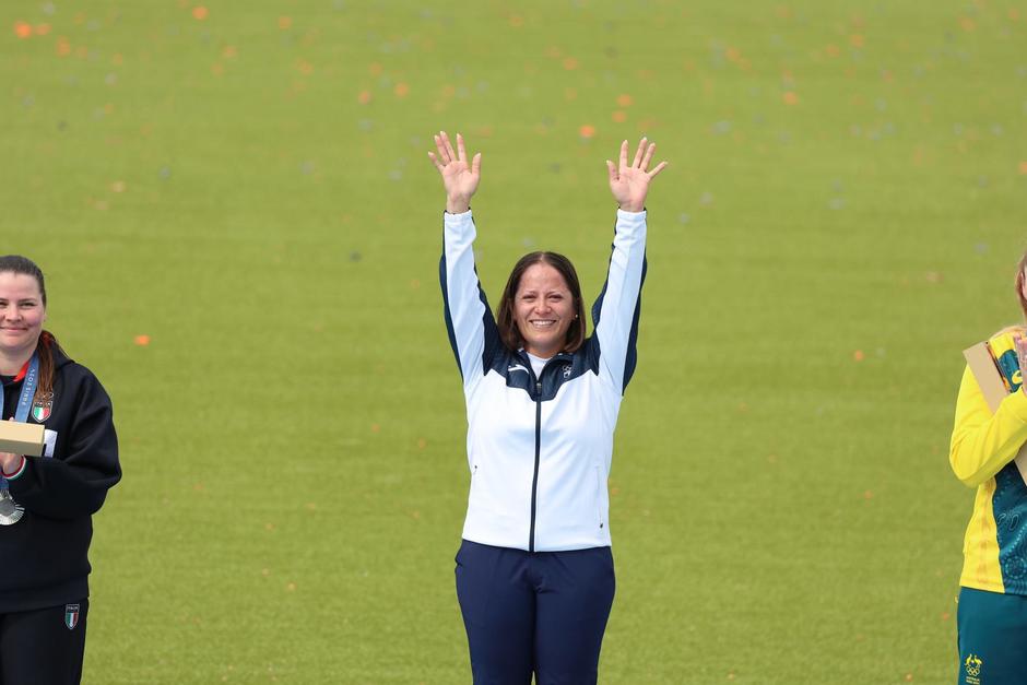 Adriana Ruano ha sido la primera guatemalteca en conseguir una medalla olímpica de oro. (Foto: COG)&nbsp;