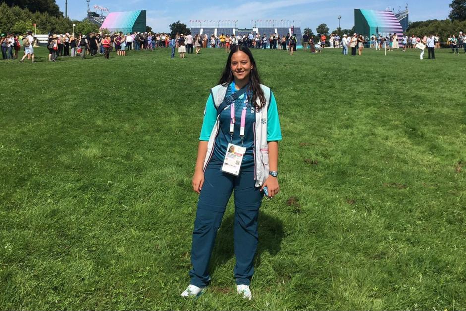 La guatemalteca María Destarac nos cuenta su increíble experiencia en la vía en los Juegos Olímpicos en Francia París con su voluntariado.&nbsp;&nbsp;(Foto: María Destarac)