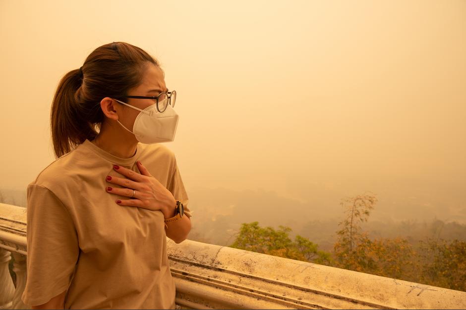La calidad del aire en Guatemala ha llegado a niveles de riesgo para la salud de las personas. (Foto ilustrativa: Shutterstock)