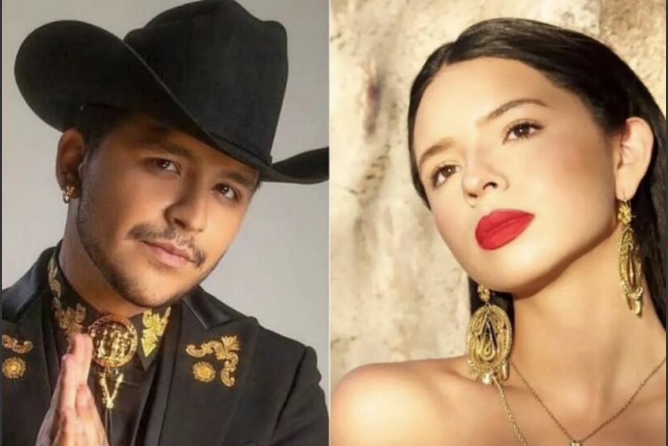 Ángela Aguilar y Christian Nodal confirman que tienen una relación. (Foto: Hola!)