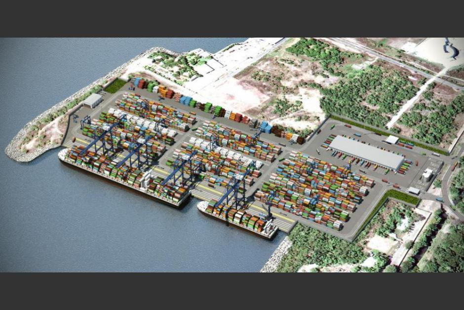 Una sala anuló la concesión a APM Terminals, empresa que cubre el 60% de las operaciones de contenedores en Puerto Quetzal. (Foto: Archivo/Soy502)