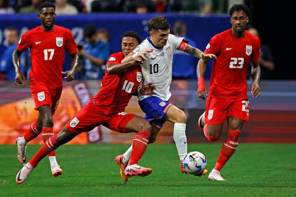 Panamá vino de atrás y venció a EE.UU para buscar un lugar en los cuartos de final. (Foto: AFP)