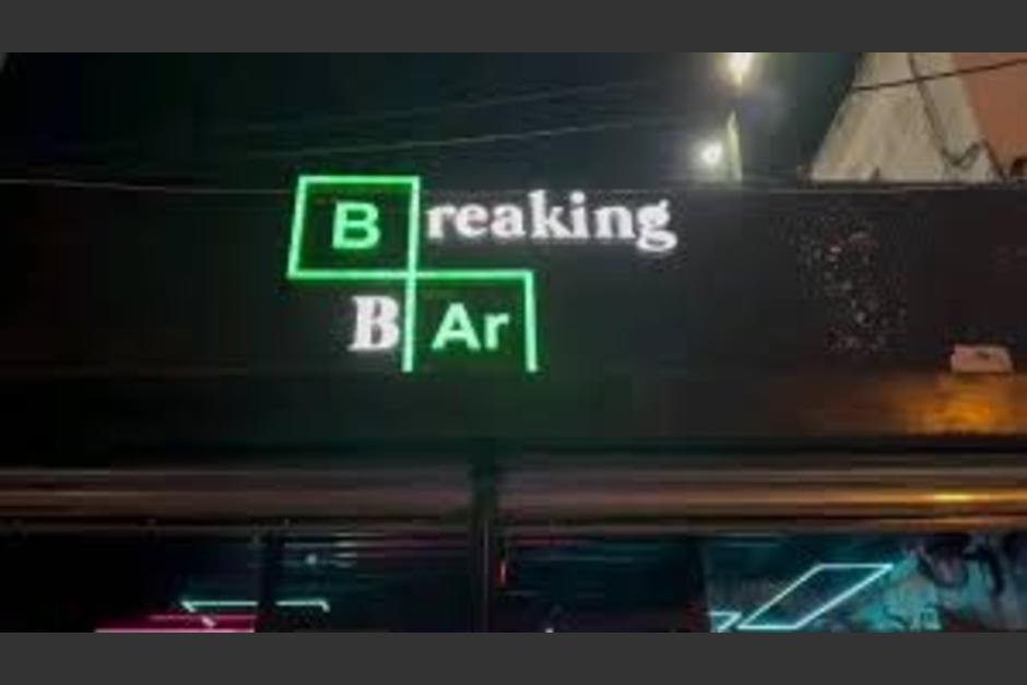 Conoce este bar con temática increíble de ciencia y acción de la serie Breaking Bad (Foto: Instagram breaking bar)