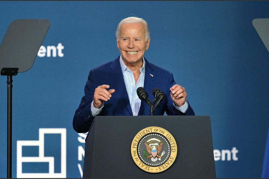 El actual presidente de los Estados Unidos, Joe Biden, se encuentra en la contienda por la reelección. (Foto: AFP)