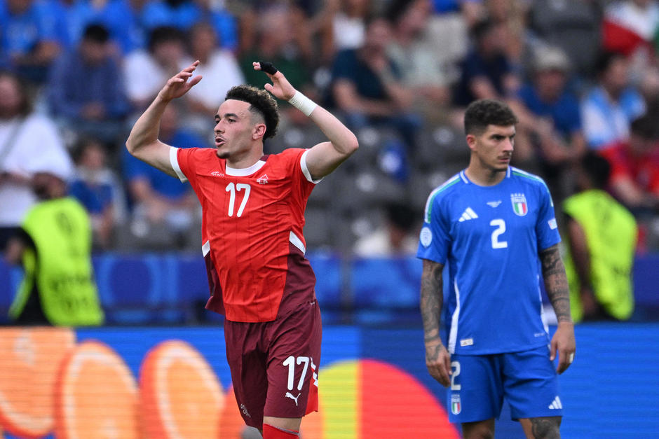 Suiza sorprendió al continente y eliminó a la vigente campeona. (Foto: AFP)