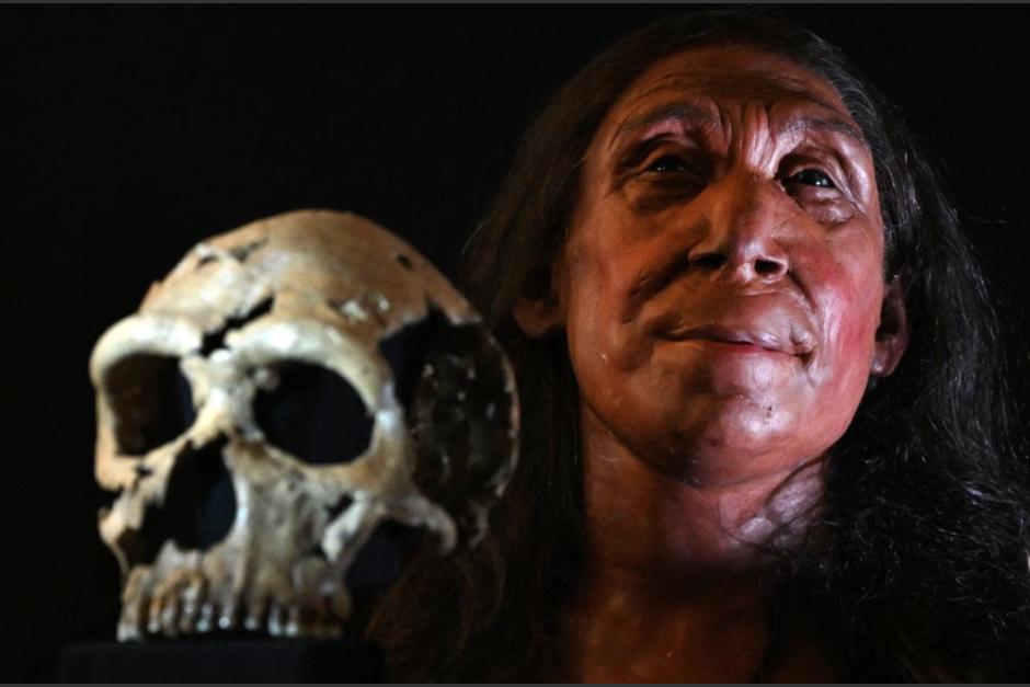 Shanidar Z, el rostro femenino de una neandertal que existió hace más de 75 mil años. (Foto: AFP)