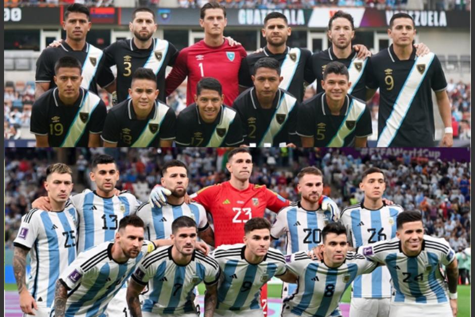 Guatemala enfrentará a la selección de Argentina el 14 de junio en Washington. (Foto: Fedefut)