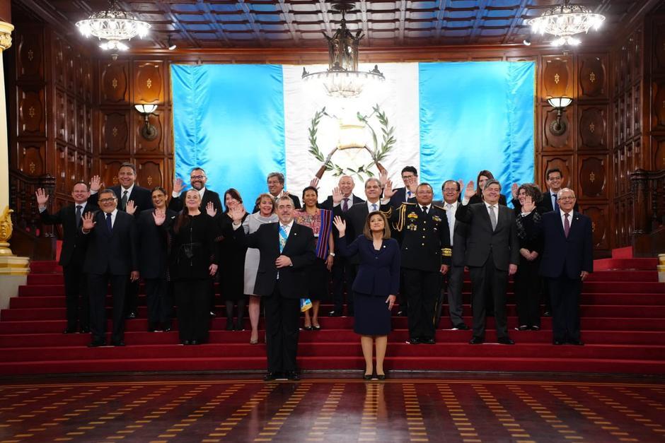 El 15 de enero el presidente Bernardo Arévalo presentó a su Gabinete de Gobierno. (Foto: Archivo/Soy502=