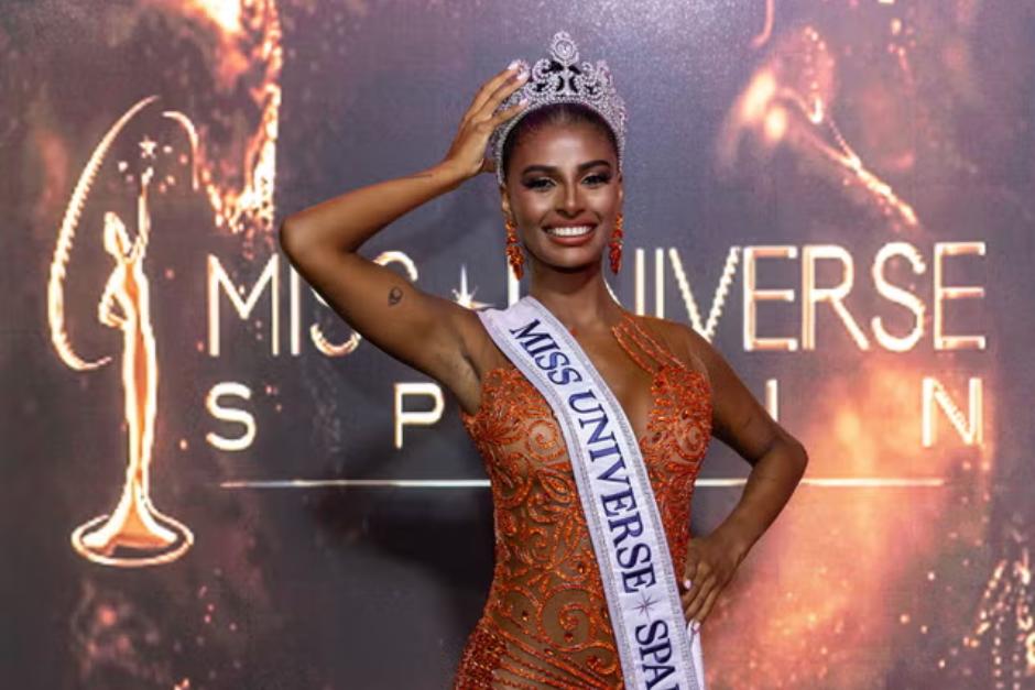 Miss España 2024, Michelle Jiménez, de 21 años, es de ascendencia dominicana. (Foto: Miss Universo España 2024)