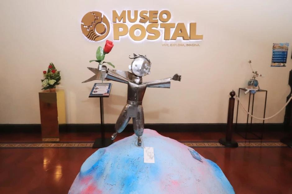 Esta exposición es para los verdaderos fans del personaje El Principito, es totalmente gratuito.&nbsp;(Foto: Correos de Guatemala)&nbsp;