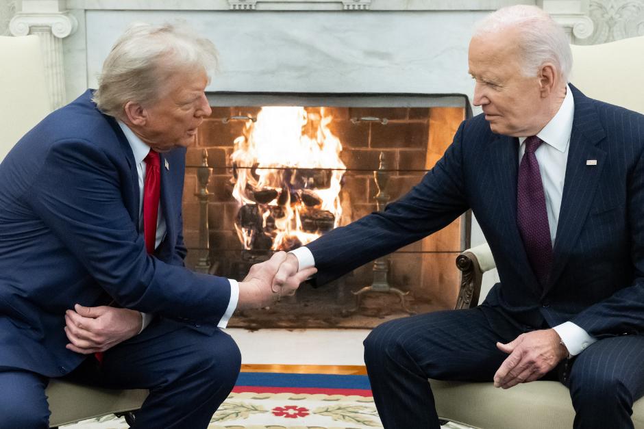 "La política es dura, y en muchos casos no es un mundo muy agradable. Hoy es un mundo agradable y lo aprecio mucho", Trump (Foto: AFP)