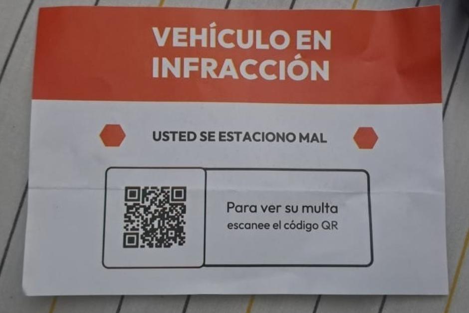 Alertan por nueva modalidad de estafa a través de una supuesta multa de tránsito. Sin embargo, no es en Guatemala. (Foto: redes sociales)