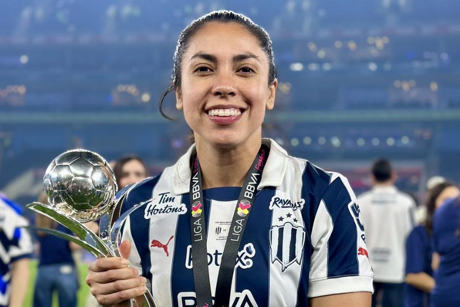 Ana Lucía Martínez es una de las figuras guatemaltecas destacadas en el fútbol femenino a nivel mundial. (Foto: Ana Lucía Martínez/X).