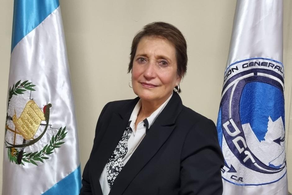 Elizabeth Velásquez asumió como directora de Transportes en el CIV. (Foto: DGT/Soy502)