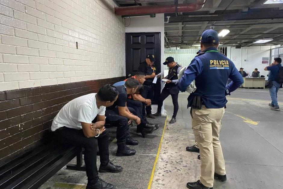 El total de los capturados es de 36 (Foto: Azteca Noticias GT)