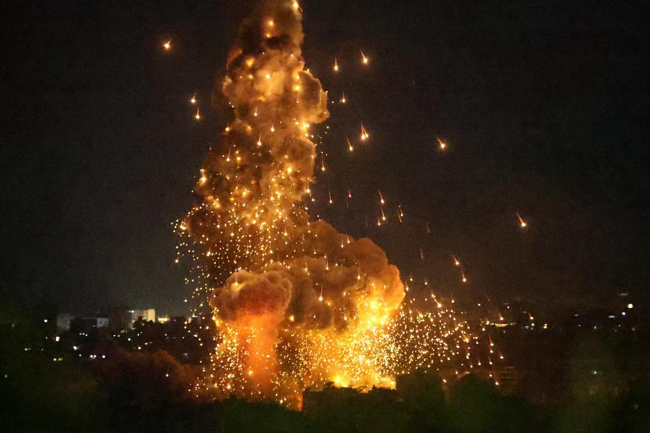 El ejército israelí rodeó la ciudad de Jabalia. (Foto: AFP)