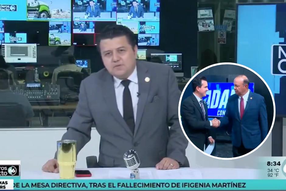 "Es un error que se debe enmendar" declaró García en su programa Noticieros Contacto (Foto: Soy502)