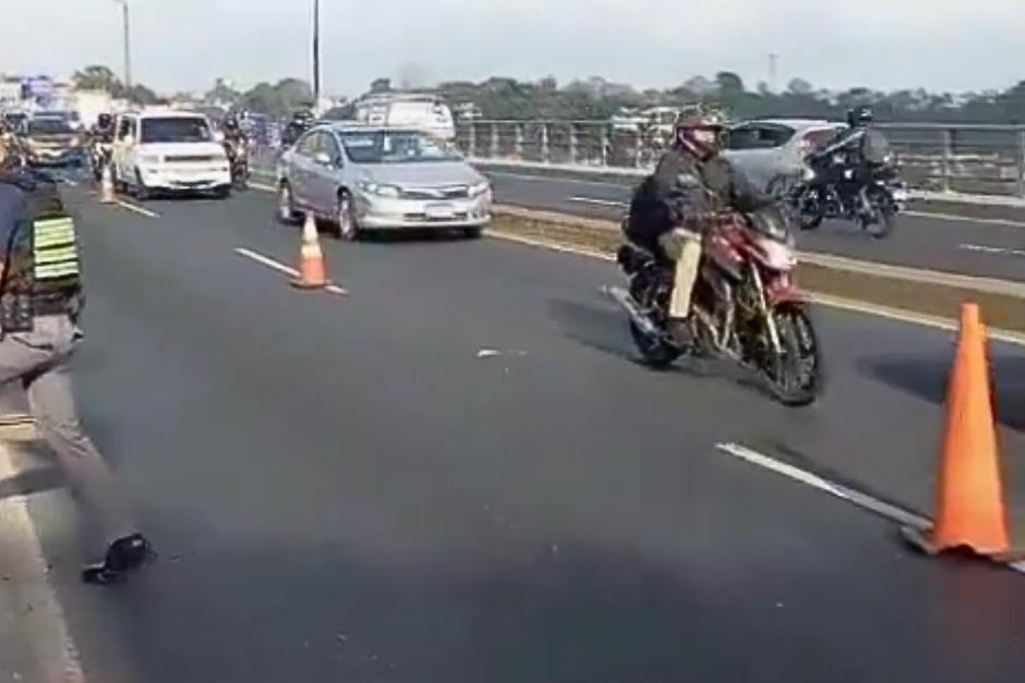 Caminos realiza trabajos en el puente Belice este miércoles, esto es lo que indicaron. (Foto: Caminos)