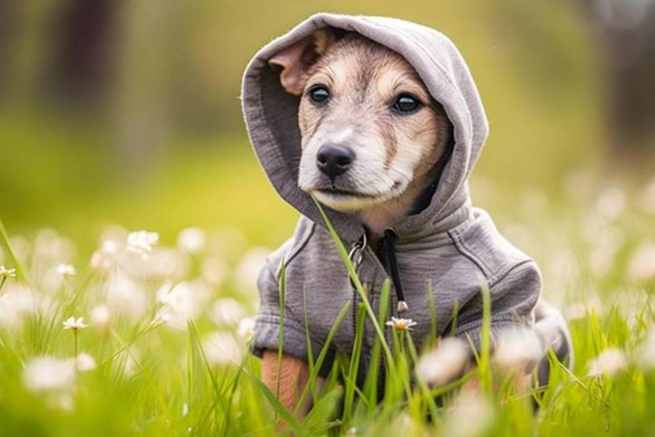 En Guatemala ha empezado la época de vientos fuertes, pero surge la duda si es recomendable abrigar a los perros en invierno. (Foto: Diario del Sur)