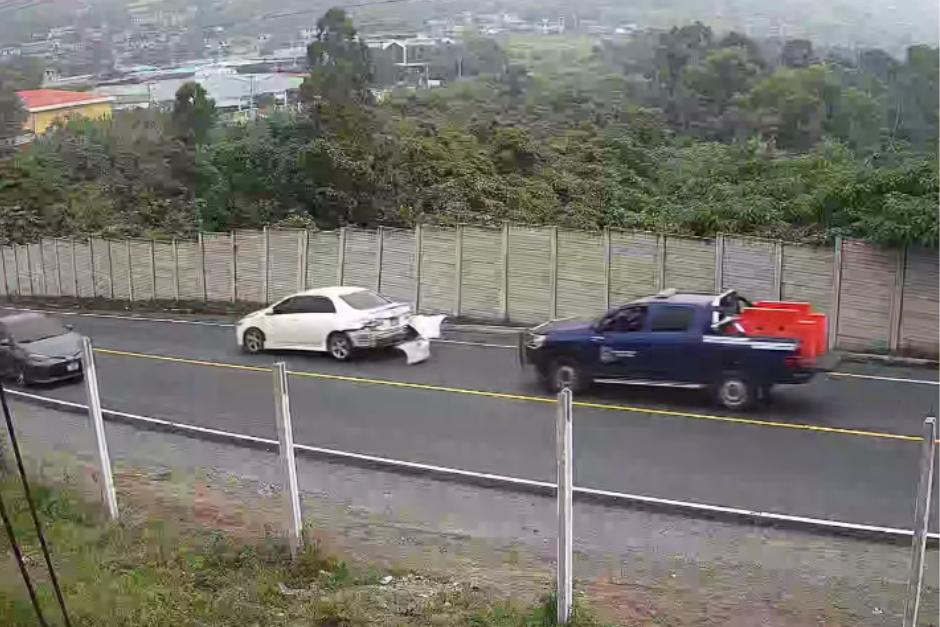 Un conductor realizó disparos, chocó, huyó y fue perseguido por Ciudad Vieja y la RN14 hasta ser alcanzado. (Foto: captura de video/Municipalidad Ciudad Vieja)