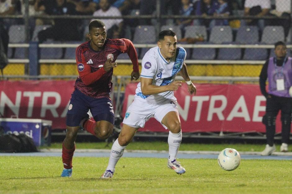 Guatemala y Costa Rica se repartirán los puntos tras el empate en el partido de este lunes. (Foto: Fedefut)