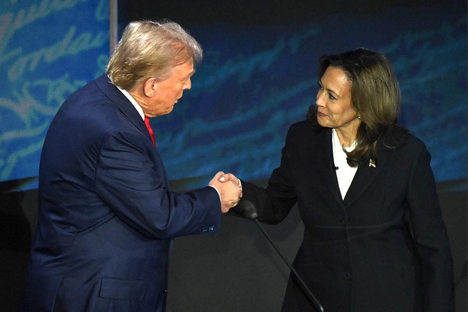 Los candidatos a la presidencia de Estados Unidos subieron el tono durante el primer debate que sostuvieron. (Foto: AFP)