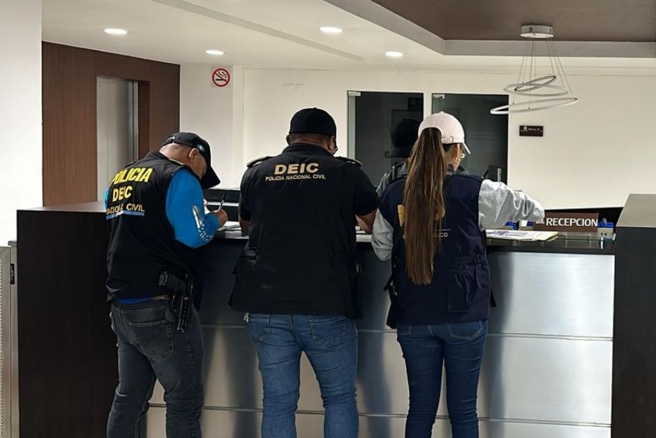 MP realiza allanamientos en inmuebles vinculados al caso conocido como B410. (Foto: MP)