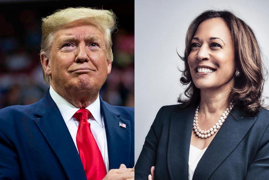 Donald Trump y Kamala Harris, candidatos a la presidencia de Estados Unidos (Foto: Archivo Soy502)