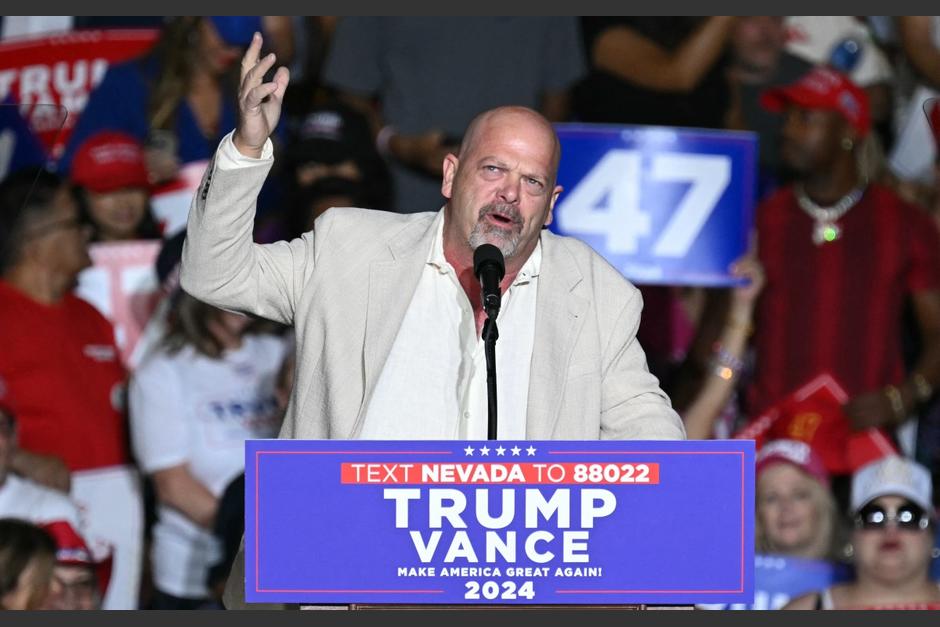 El protagonista del popular programa sorprendió durante su intervención en la convención de Nevada. (Foto: AFP)