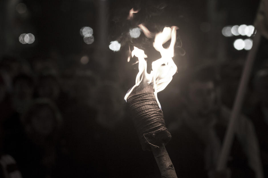 Ligan a proceso al presunto responsable del crimen de una niña de 11 años que observaba el paso de las antorchas. (Foto: Archivo/Soy502)