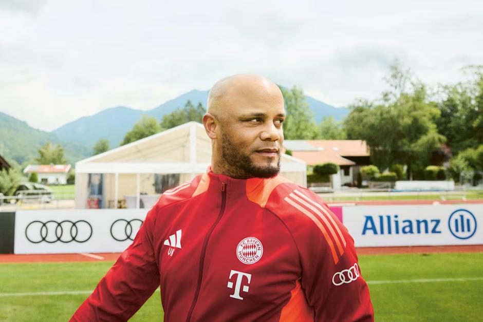 Vincent Kompany entrenador del Bayern Múnich (Foto: AFP)