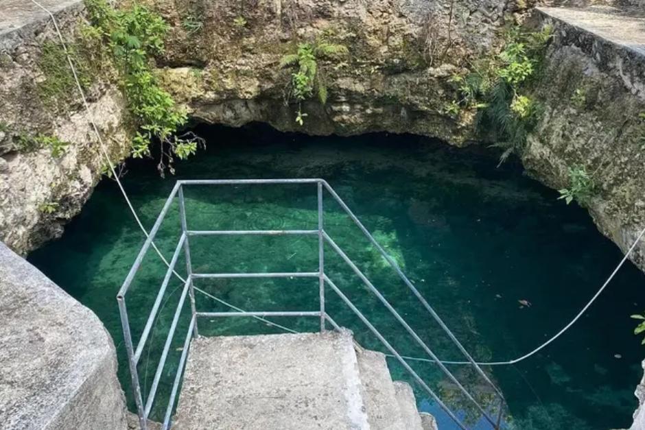 Familia encuentra cenote debajo de su casa en Yucatán. (Foto: Nmás)&nbsp;