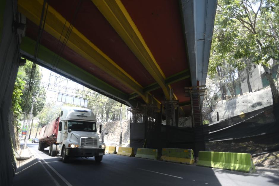 El desmontaje del puente en colonia Bran comienza este lunes 30 de septiembre. (Foto: archivo/Soy502)