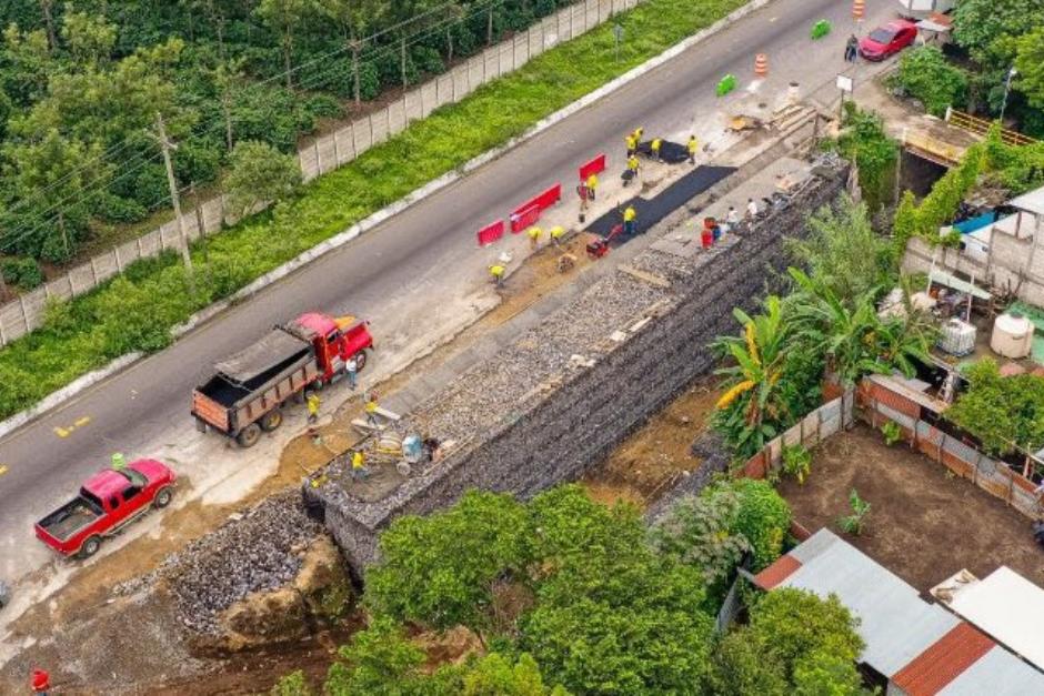 Habilitan paso en un tramo de la RN14 tras socavamiento que afectó uno de los carriles. (Foto: Covial)