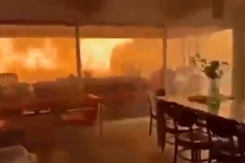 Una recopilación de videos sobre Los Ángeles muestra la crisis actual por incendios. (Imagen: recuperada de video en la red social X antes Twitter)