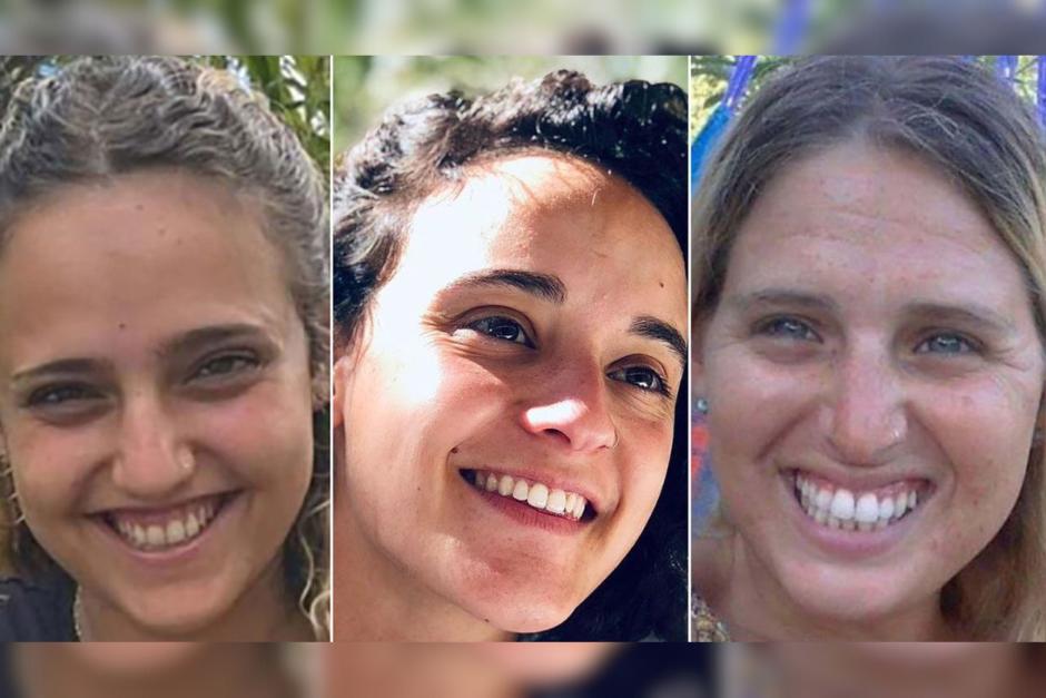 Romi Gonen, Doron Steinbrecher y Emily Damari son tres rehenes que permanecían cautivas desde la masacre de Hamás, en Israel, el 7 de octubre de 2023. (Foto: CNN en Español)